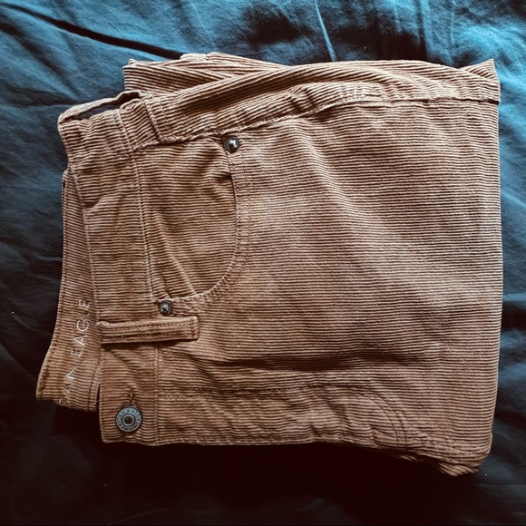 AE Corduroy high waisted straight leg pants - Picture 4 of 4